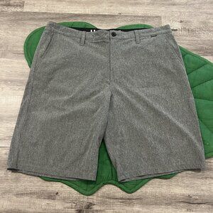 Hurley Phantom Mens 36Charcoal Gray Hybrid Shorts Swim